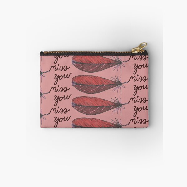 Item preview, Miss you written with a feather  designed and sold by Flyingwall.