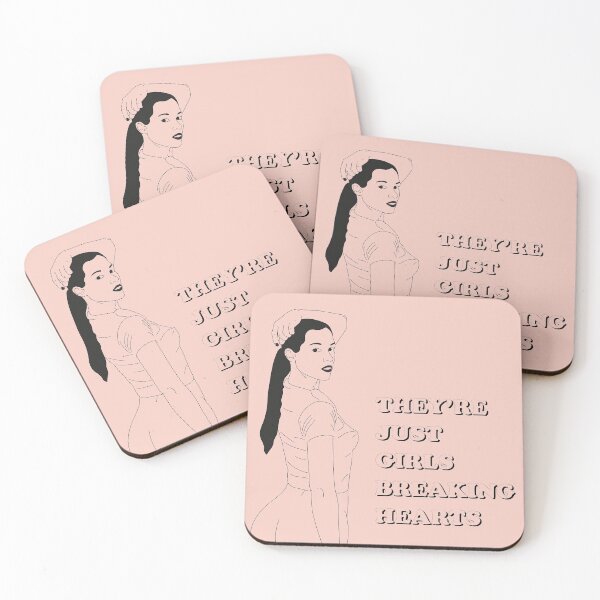 Item preview, They're just girls breaking hearts designed and sold by no. tangles.