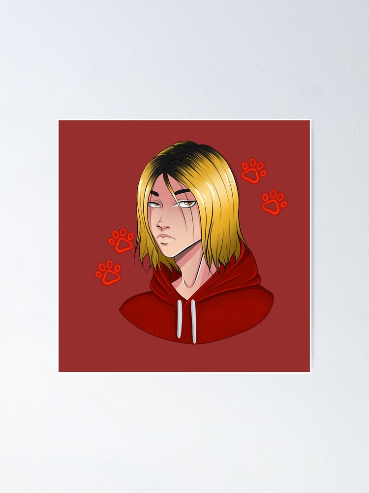 Kozume Kenma From Haikyuu Poster For Sale By Krstendraws Redbubble 2830