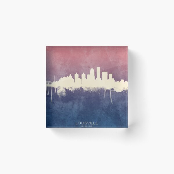 Item preview, Louisville Kentucky City Skyline designed and sold by ArtPrints.