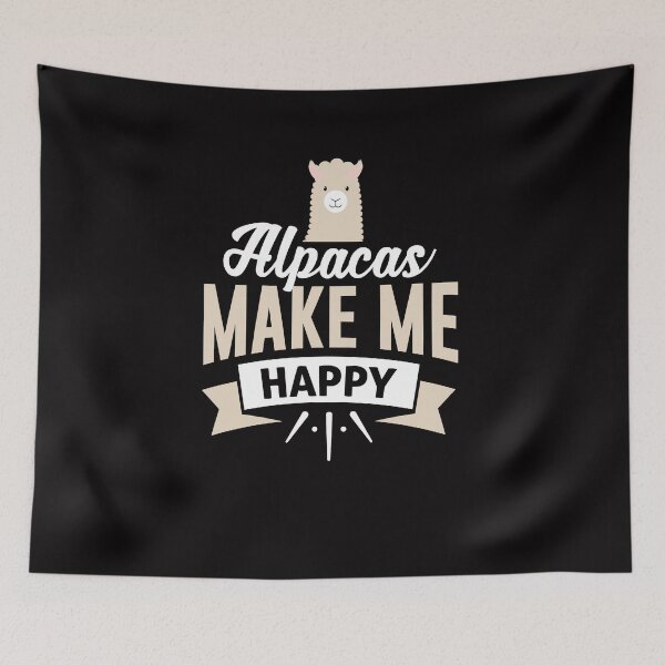 Item preview, Alpacas make me happy designed and sold by Imutobi.