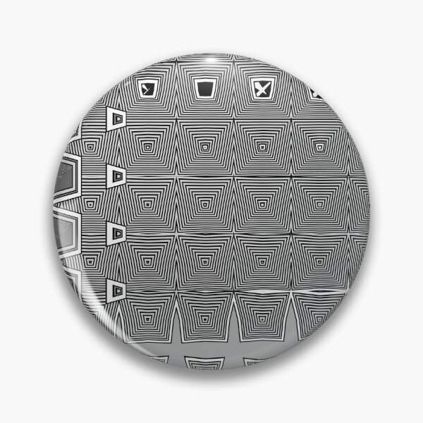 Artikelvorschau, monochromes Design ist etwas Besonderes. Dieses gemusterte Schwarz-Weiß-Muster eignet sich hervorragend für Kleidungsstücke und Wohnkultur. Ursprünglich mathematisch in seiner Konstruktion entworfen und verkauft von shirtdan.