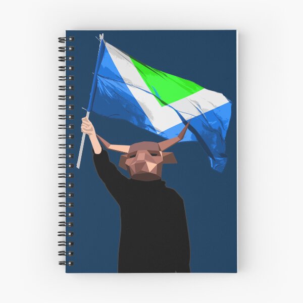 Item preview, Animal rights activist hoist the vegan flag designed and sold by Vegan Quotes and Memes.
