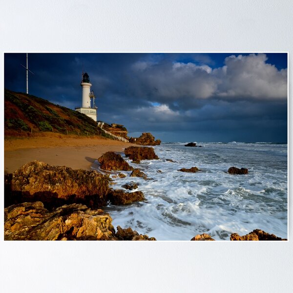 Item preview, Wintery Point Lonsdale Light House designed and sold by GregoryThompson.