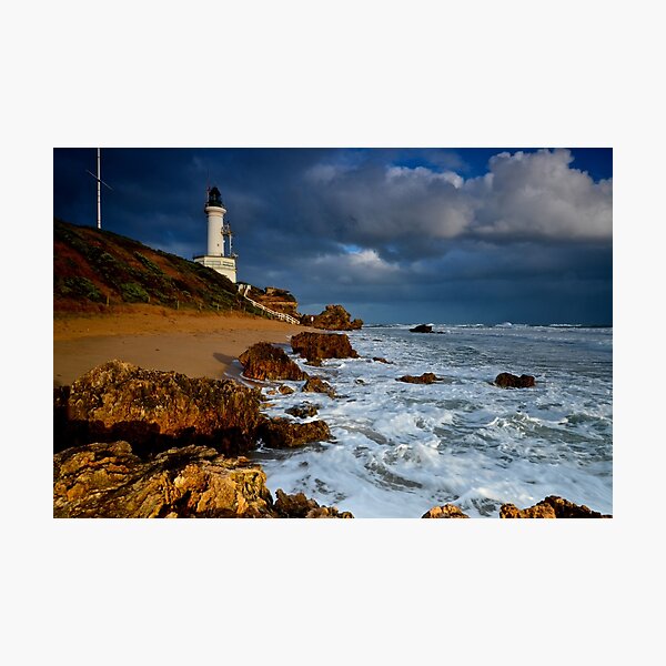 Item preview, Wintery Point Lonsdale Light House designed and sold by GregoryThompson.