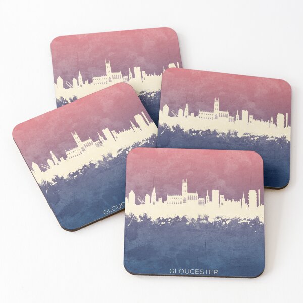 Item preview, Gloucester England Skyline designed and sold by ArtPrints.