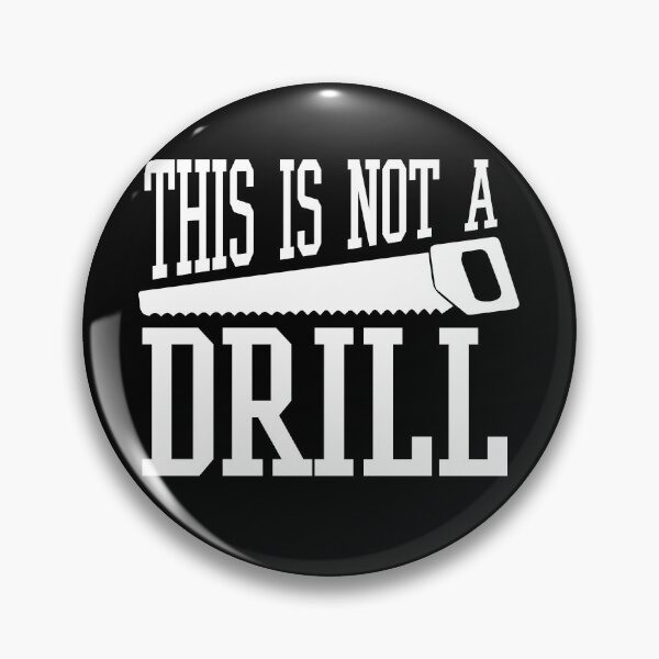 Item preview, This Is Not A Drill Shirt With A Hand Saw Tool Gear designed and sold by DynamicDesign.