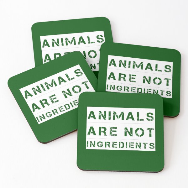 Item preview, Animals Are Not Ingredients Vegan Vintage Funny Vegan designed and sold by h44k0n.