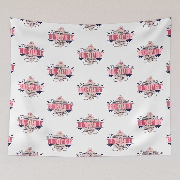 Item preview, Nailing This Being A Father Thing designed and sold by BadJokesClub.