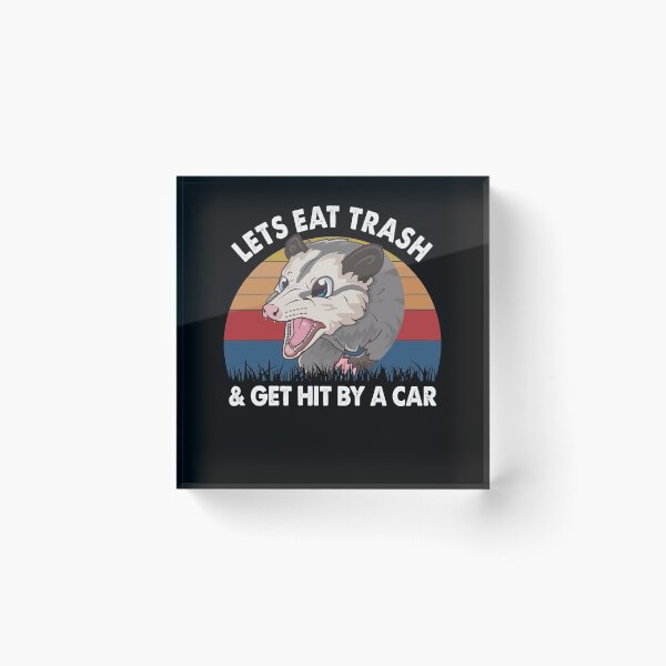 Item preview, Lets Eat Trash And Get Hit By A Car designed and sold by dreamy11.