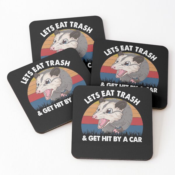 Item preview, Lets Eat Trash And Get Hit By A Car designed and sold by dreamy11.