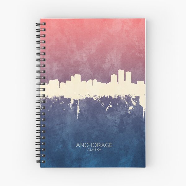 Item preview, Anchorage Alaska Skyline designed and sold by ArtPrints.