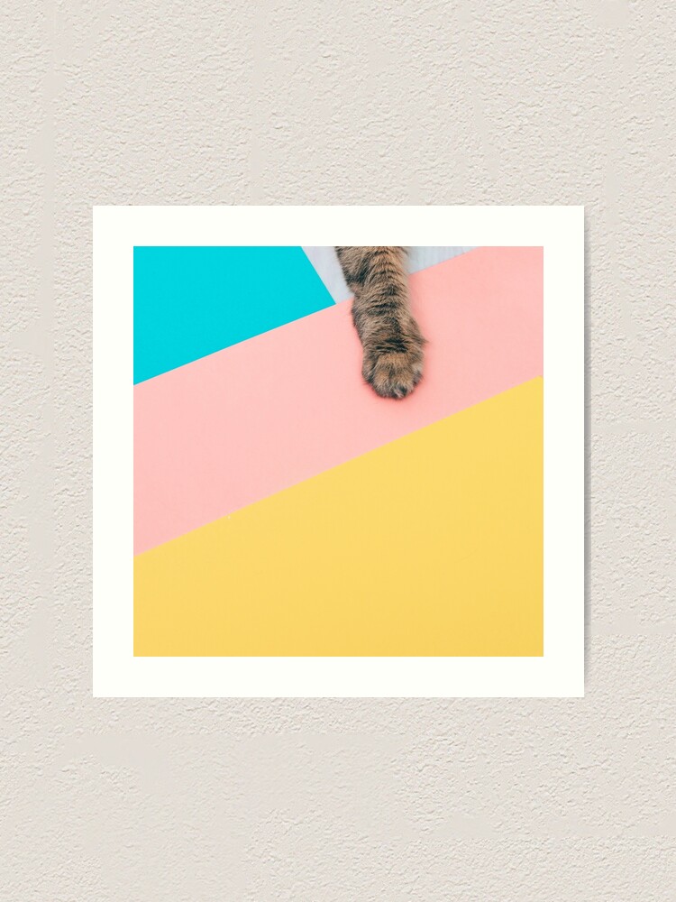 Alternate view of Cat's paw Art Print