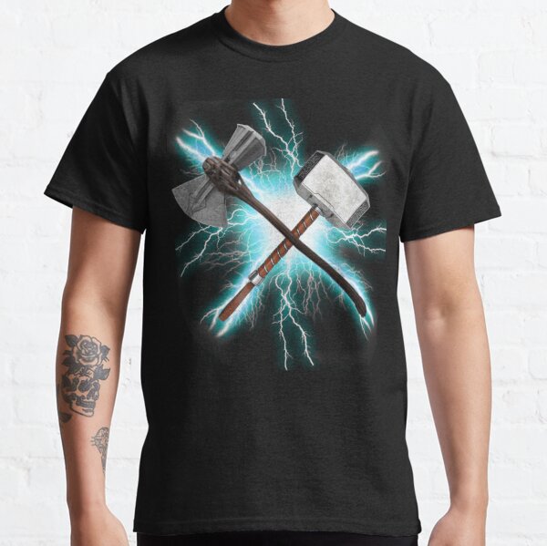Stormbreaker and Mjolnir Thor Classic T-Shirt