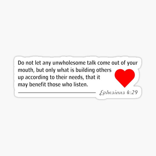Ephesians Sticker
