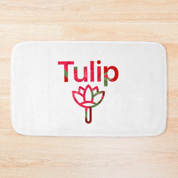 Item preview, Tulip flower in red new design for unique gifts  designed and sold by Cardio Boutique.