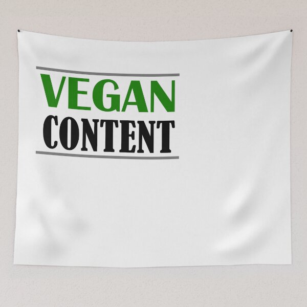 Item preview, VEGAN CONTENT designed and sold by Jannis12.