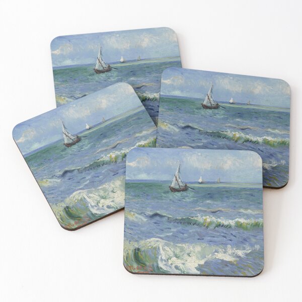 Item preview, Van Gogh - The boat, art reproduction designed and sold by HouseofBalloon.
