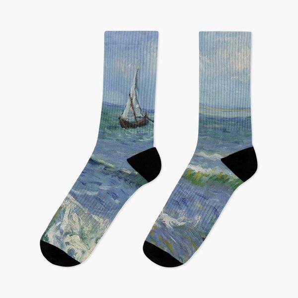Item preview, Van Gogh - The boat, art reproduction designed and sold by HouseofBalloon.