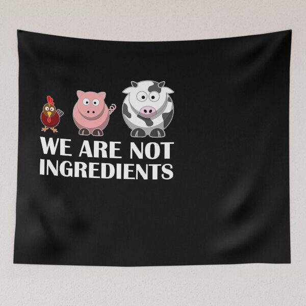 Item preview,  Vegetarians and animal lovers who are against factory farming designed and sold by Jannis12.