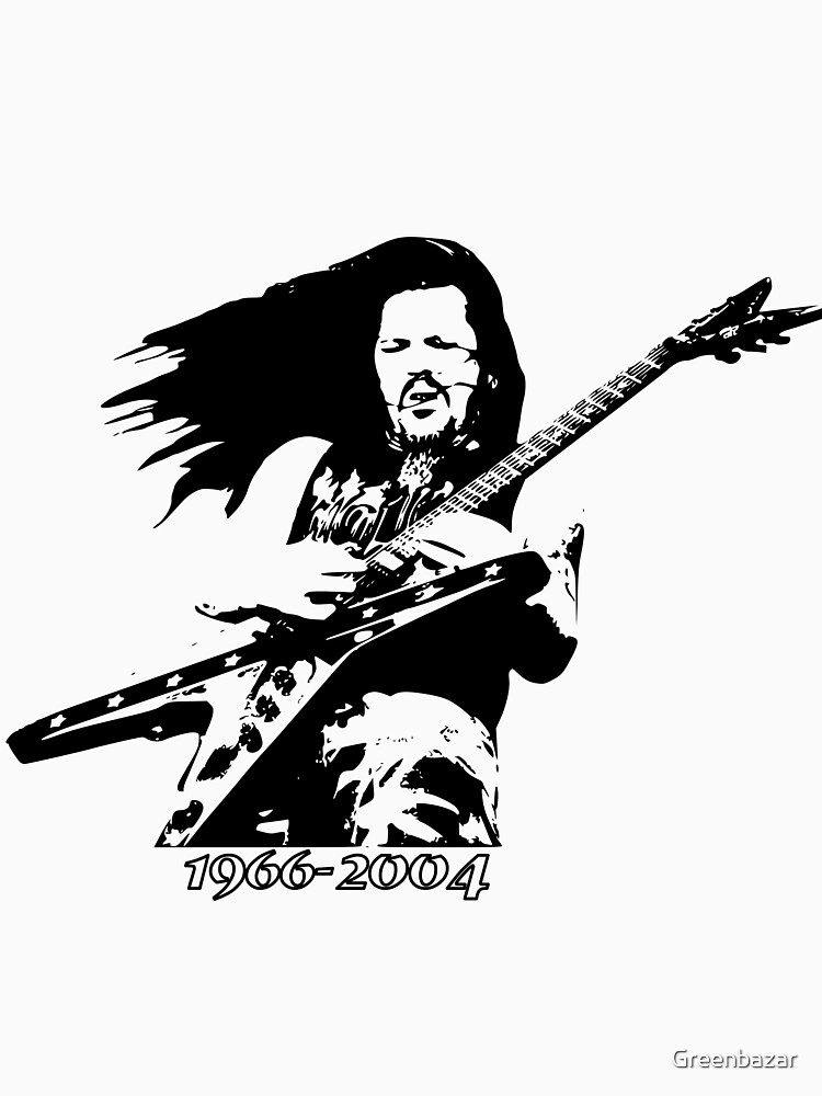 "Dimebag 19662004" Tshirt by Greenbazar Redbubble