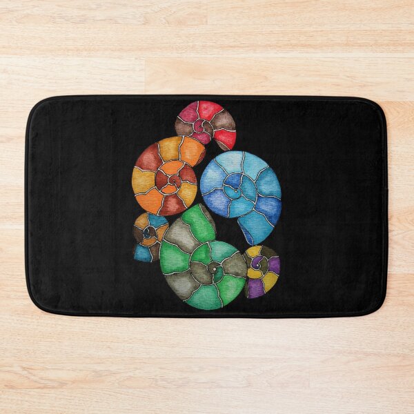 Item preview, Rainbow Fossil Art In Watercolor  designed and sold by Oirabot.