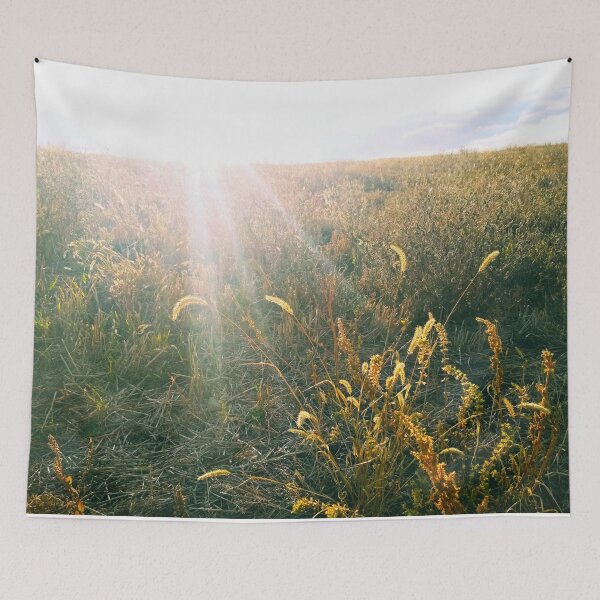 Item preview, Field poured with sunshine designed and sold by helenkaiy.
