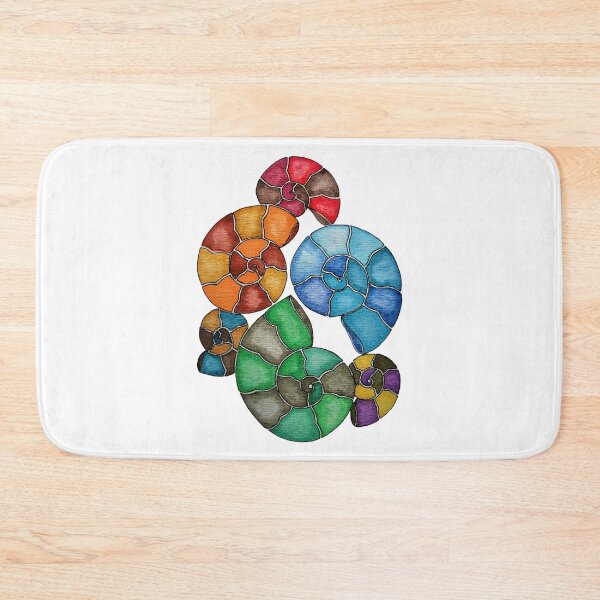 Item preview, Fossil Art In Watercolor  designed and sold by Oirabot.