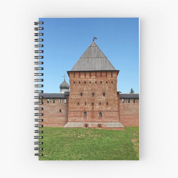 Item preview, tower and wall of the Novgorod Kremlin designed and sold by mrivserg.