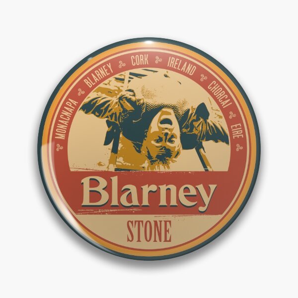 Item preview, The Blarney Stone, County Cork, Ireland - Tee, Sticker, Pin designed and sold by ROADTROOPER.