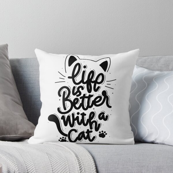 Item preview, life is better with cat designed and sold by adibhyper.