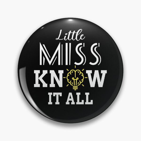 Item preview, Little Miss Know It All Shirt Gear designed and sold by DynamicDesign.