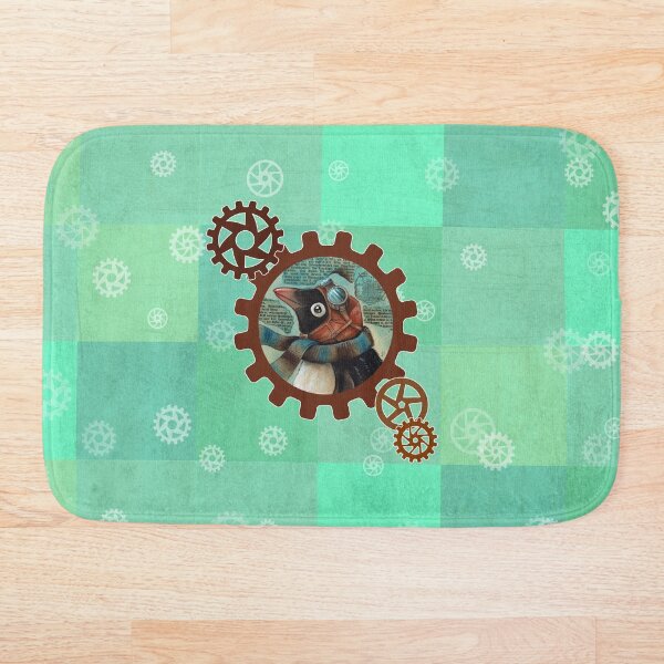 Item preview, Steampunk penguin designed and sold by Julia Klein.