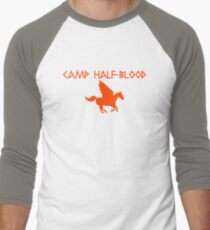 Camp Half-Blood - Orange Logo Men's Baseball ¾ T-Shirt