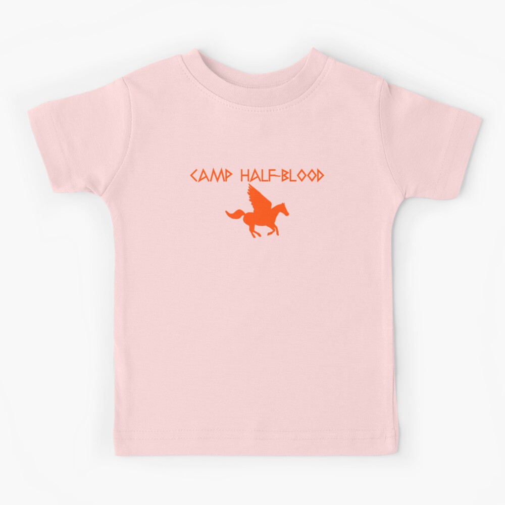  Camp Half Blood Shirt (Youth Small, Orange) : Handmade