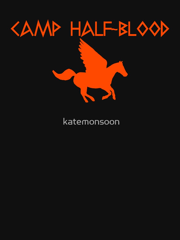 Camp Half-Blood - Orange Logo by katemonsoon