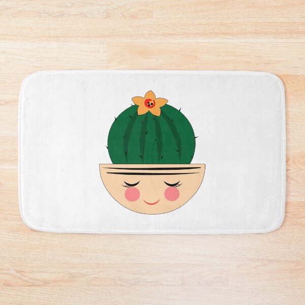 Item preview, Cactus In Cute Pot  designed and sold by Oirabot.