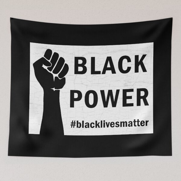 Item preview, Black Power Fist designed and sold by ValentinaHramov.