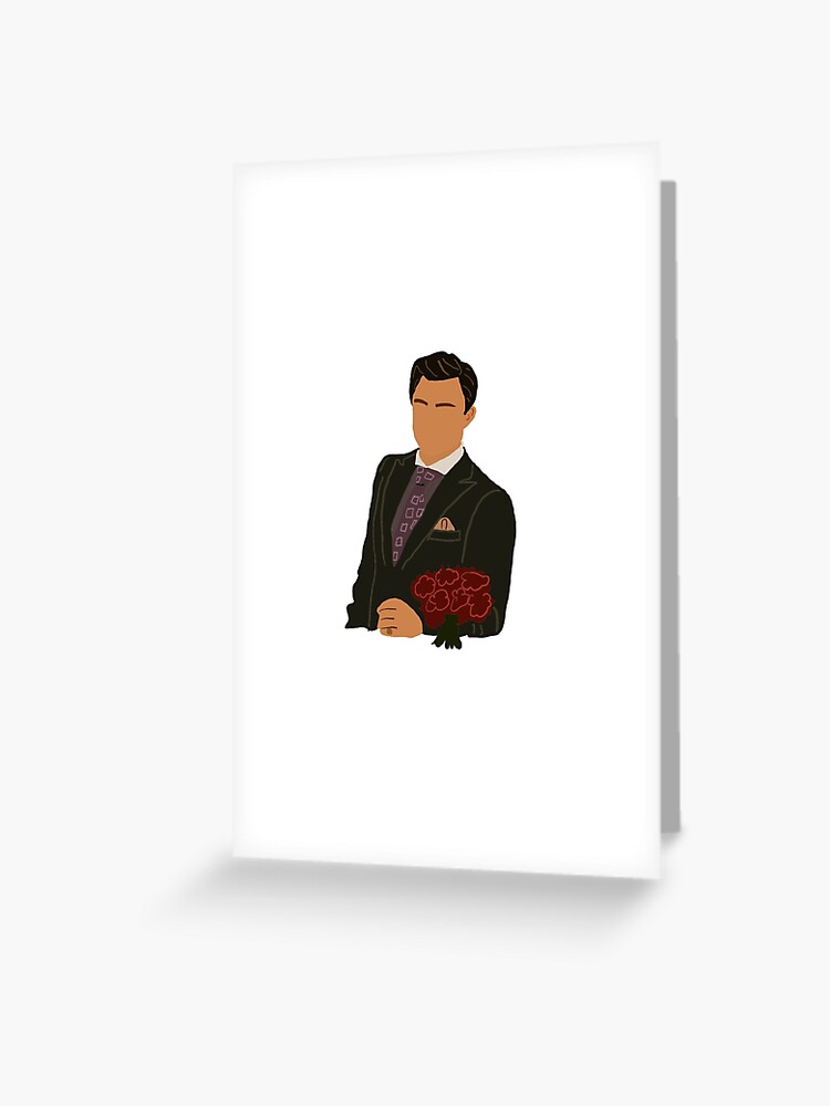 Chuck Bass Klatsch Madchen Anzug Grusskarte Von Gracetutty Redbubble