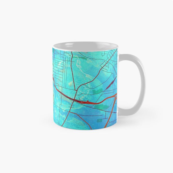 Item preview,  Cincinnati Ohio Street Map Art Watercolor Blue Lounge designed and sold by IvonDesign.