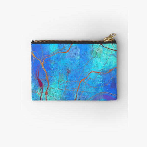 Item preview,  Cincinnati Ohio Street Map Art Watercolor Blue Lounge designed and sold by IvonDesign.