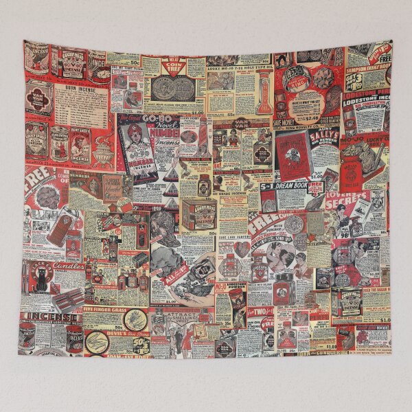 Item preview, Vintage Hoodoo Advertisement Collage designed and sold by Blackvladimir.