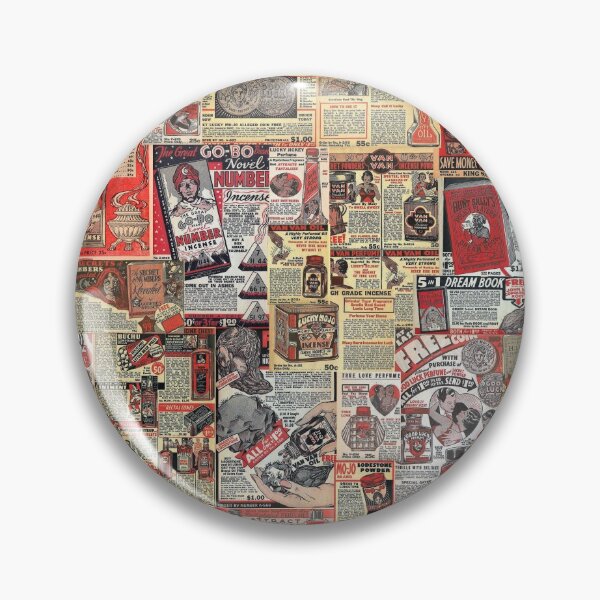 Item preview, Vintage Hoodoo Advertisement Collage designed and sold by Blackvladimir.