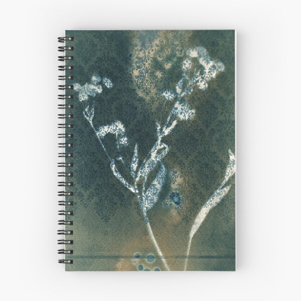 Item preview, Botanical blue vintage floral cyanotype ornamental print 11 designed and sold by KasparekFineArt.