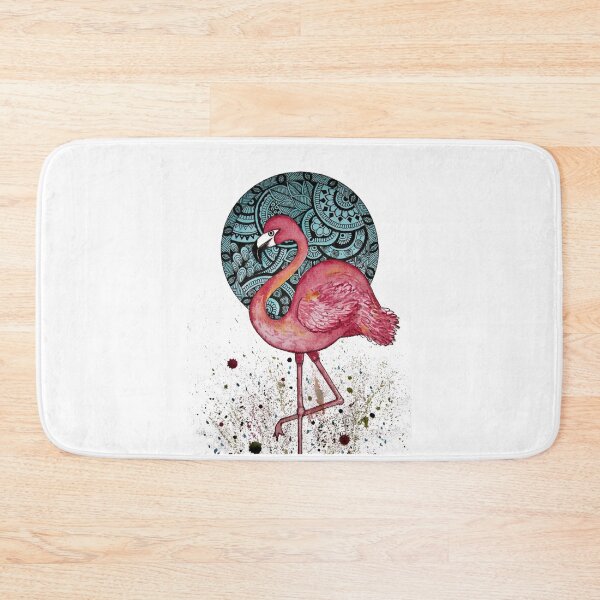 Item preview, Flamingo And A Mandala  designed and sold by Oirabot.