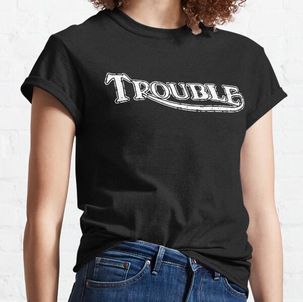 Trouble Triumph Caferacer Vintage British Classic Logo Classic T-Shirt