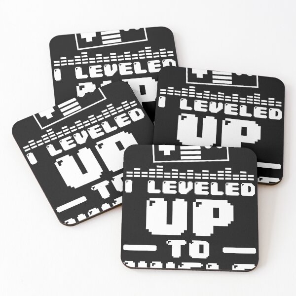 Item preview, Leveled Up To Uncle print, Gamer product, Uncle Tee designed and sold by Lisbob.