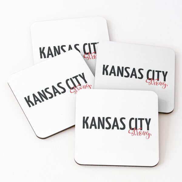 Kansas City Strong Coasters (Set of 4)