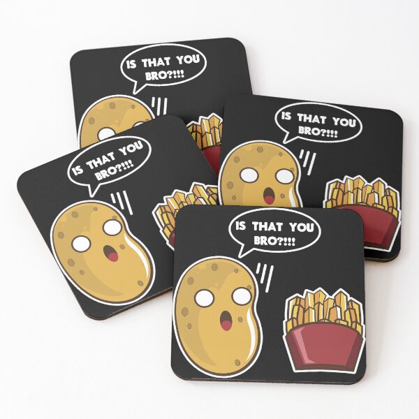 Item preview, Is That You Bro Potato print, French Fry product, Potato Tee designed and sold by Lisbob.