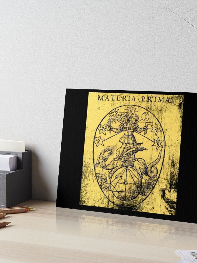 materia prima alchemical symbolic representation | Art Board Print